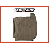 00 01 02 GMC Yukon XL Sierra Grey Leather Seat Cover LH top by The Seat Shop
