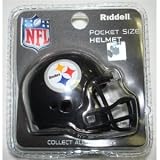 Pittsburgh Steelers Riddell Revolution Pocket Pro Football Mini Helmet
