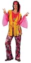 70s 60s FANCY DRESS HIPPY HIPPIE woman lady 10 12 14