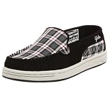  : Globe Men's Castro Slip On,Black/Grey Plaid,7 M US