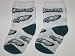 PHILADELPHIA EAGLES Team Logo Cotton BABY BOOTIES