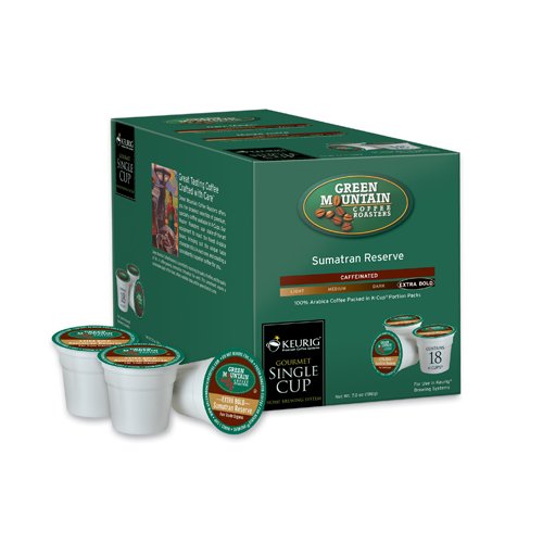 Buy Now at Amazon.com: Keurig Green Mountain Sumatran Reserve Extra Bold