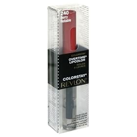 Revlon ColorStay Overtime Liquid Lipcolor, Berry Reliable - 1 set