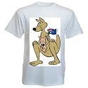 Cotton T-Shirt With kangaroo image