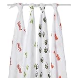 Australian Muslin Swaddling Wraps - 4 Pack in Mod About Baby