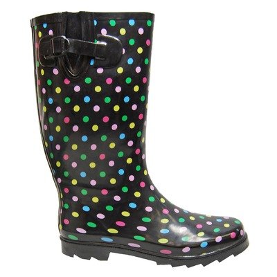 Andres Machado Women's Black Wellies Boot product image