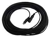 Wisecomm CA030R 30-Feet 4-Pin Din Cable - Small (Black)