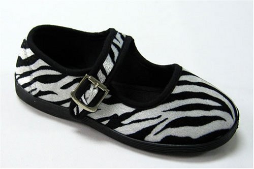 Buy Girls Mod Zebra Print Mary Janes Shoes Black and White