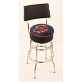 Oklahoma State Cowboys 30 Double-Ring Swivel Bar Stool with seat back