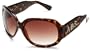 A.B.S Silver Label Women's V1010 Resin Sunglasses,Tortoise Frame/Gradient Brown Lens,one size
