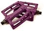 Colony Fantastic Plastic BMX Bike Pedals - Dark Purple