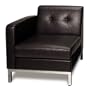 Avenue Six Wall Street Espresso Single Arm Chair LAF