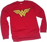 Wonder Woman Logo Adult Long-Sleeve T-Shirt