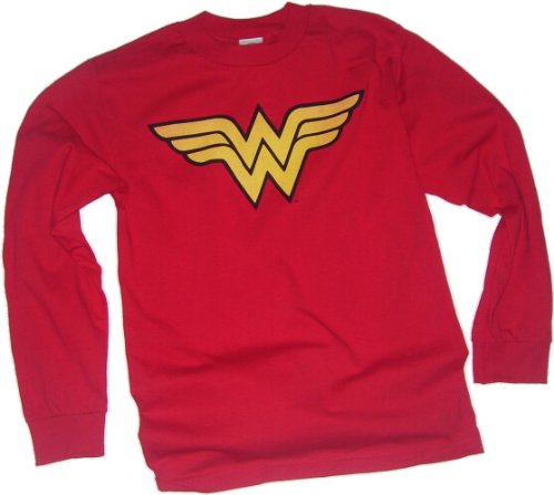  Wonder Woman Logo Adult Long-Sleeve T-Shirt