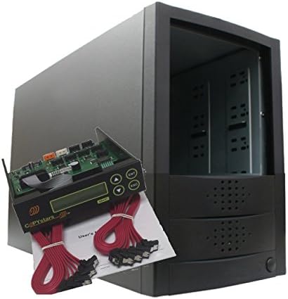 Blu ray CD DVD Duplicator case 9 Bay with Power Supply and 1-7 duplicator Controller