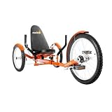 Mobo Triton Pro (Orange) The Ultimate 3 wheeled Cruiser (20")