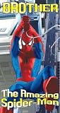Spiderman Birthday Card to a Brother size 125 x 234mm