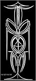 PINSTRIPE/PINSTRIPING AIRBRUSH CUSTOM STENCIL Hot Dog 1