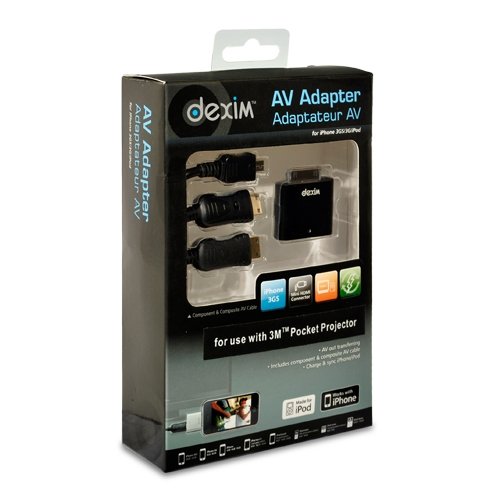 3M Mpro Adapter Cable for iPod touch and iPhone