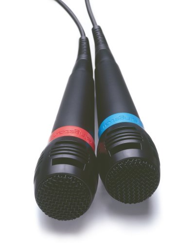 SingStar Wired Microphones - Standalone Boxed (PS2)