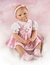 Ashton Drake Doll ~ So Truly Real ~ ELIZABETH - Precious in Pink ~ Artist Rotraut Schrott!