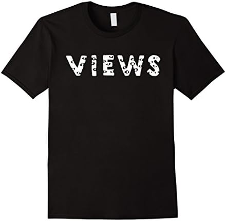 Men's Drake Views From The 6 T-shirt Medium Black
