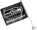 Seattle Seahawks Auto Flag