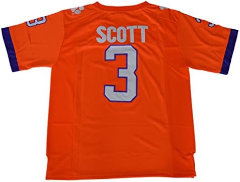 3 Artavis Scott 2016-2017 College Football Limited Jersey Mens New Arrive (Orange) XL