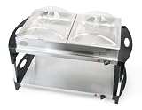 Review Nostalgia Electrics DCD-400 / Nostalgia Electrics DCD-400 2-Tier 2-Station Stainless-Steel Buffet Server and Warming Tray