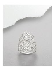 Butterfly Ring In 92.5 Sterling Silver
