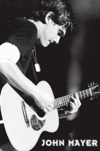 JOHN MAYER Poster- Art Wall-Size poster 24x34
