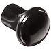 Davies Thermoset Push/Pull Knob, Smooth Rim, Threaded Hole, 8-32 Thread Size X 3/8" Thread Length, 21/32" Diameter (Pack of 10)