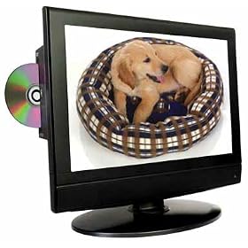 Curtis LCDVD151-A 15-Inch LCD HDTV with Sideloading DVD by 