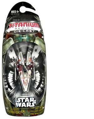 41OVaR30H7L Titanium Series Star Wars 3 Inch Vehicle   V Wing Starfighter