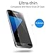 Samsung Galaxy S7 Full Coverage Tempered Glass Shield, Mothca® 3D Curved Edge to Edge Screen Protector Full Screen 9H Hardness Premium Glass HD Clear Sensitive Touch Flexible Protective (S7)