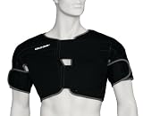 Double Shoulder Ice Wrap and Hyperthermia Vest - MEDIUM (100-160 lbs)