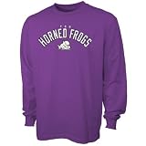 Texas Christian Horned Frogs Purple Cobra Long Sleeve T-shirt
