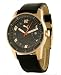 Puma Men's Race Black Leather Watch #PU14077A0206.039