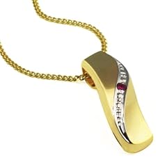 Goldmaid Damen-Anh�nger 333 Bicolor 1 Rubin