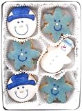 Beautiful Cookies Organic Winter Smiles Organic Cookies Cookies, 24 Cookies
