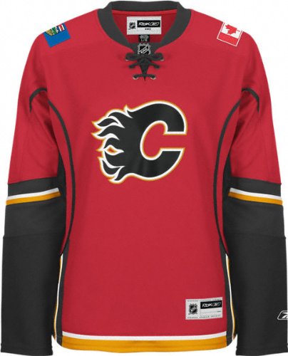 Calgary Flames Women's Red Premier Team Jersey