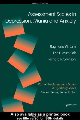Assessment Scales in Depression and Anxiety (Assessment Scales in Psychiatry) Book Image