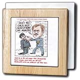 Review 3dRose LLC  / Alex Trebek With Legal Problems - 6 Inch Tile Napkin Holder