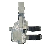 UTG Adjustable Leg Holster for Pistol/Flashlight, Army Digital