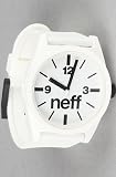 NEFF The Daily Watch in White,Watches for Men
