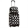 CalPak Monte Carlo 2 Piece Carry On Luggage Set (Black)