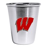 NCAA Wisconsin Badgers Stainless Shot