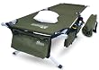 Earth Products Jamboree Military Style Folding Cot with Free Side Storage Bag System and Pillow (Green)