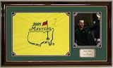 Mike Weir Autographed 2005 Masters Pin Flag in a 15