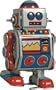 Mini Robot Tin Windup Robot